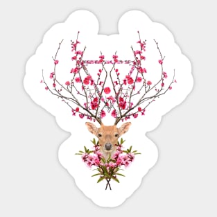 Spring Deer Final Sticker